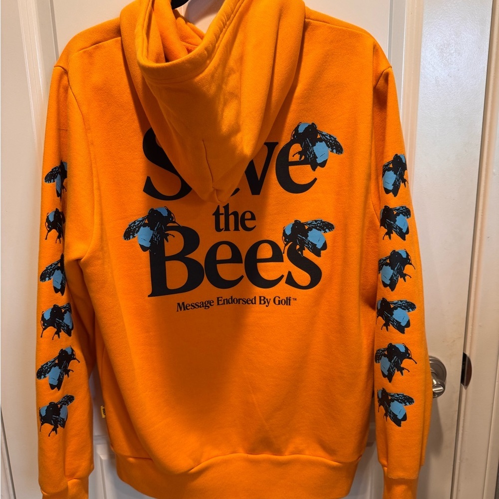 Golf Wang Save the Bees Orange Hoodie - Picture 4 of 8